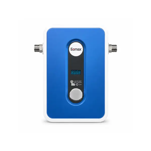 Calentador de agua eléctrico sin tanque Eemax EEM240 para reparación.